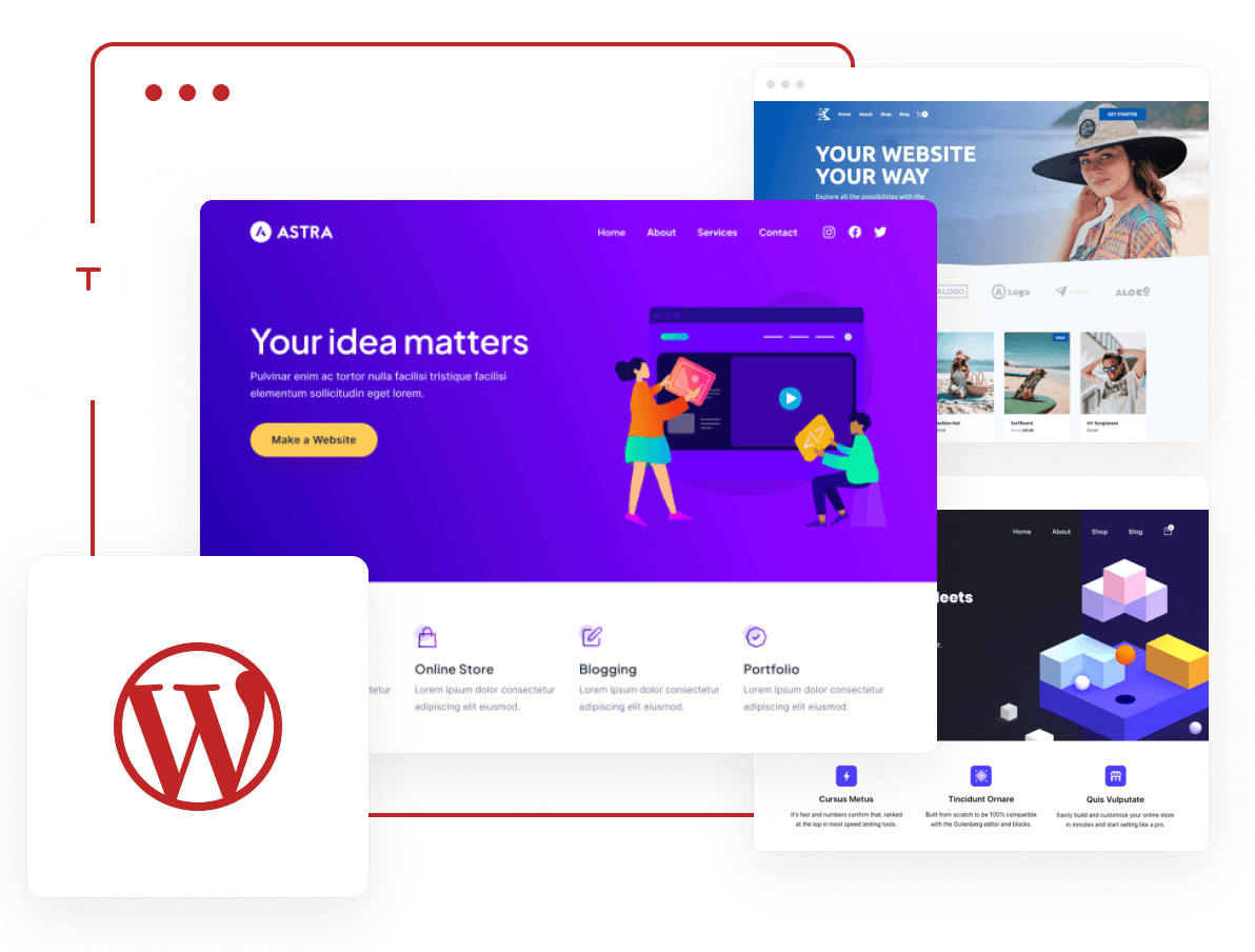 Web Hosting, Domain Names, WordPress & More - Build your website with optimized WordPress hosting